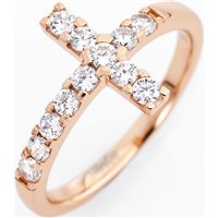 Anello Amen Donna Croce in Argento Zirconia ACORB-14 - ACORB-12